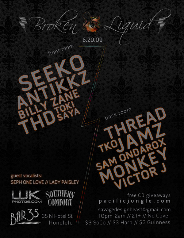 Broken Liquid 1 Year Anniversary Details