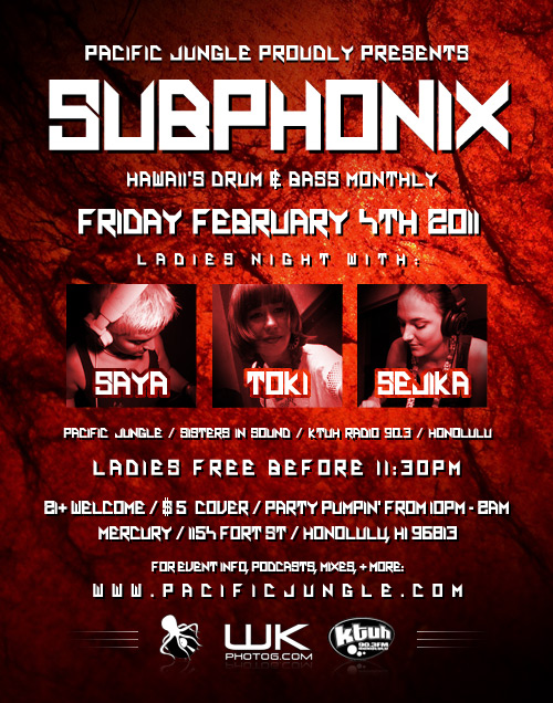 February 2011 Subphonix Flyer