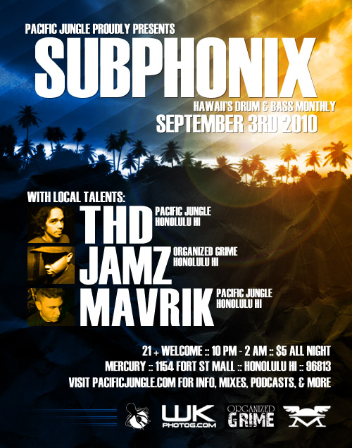September 2010 Subphonix Flyer